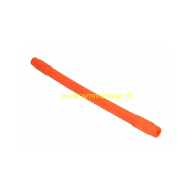 Petit tuyau pulsation silicone MS 6 mm x 210 mm Orange - 608135 - D385818MS