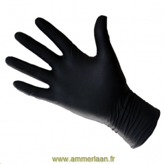 Milkers® Gants noirs poignet standard taille au choix