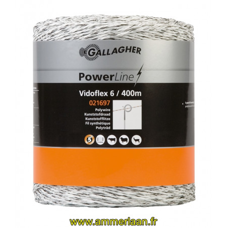 Vidoflex 6 PowerLine gamme Gallagher - Ref: 021697