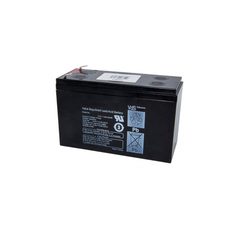 Batterie 12V 7.2Ah pour S100, S200, S400 gamme Gallagher - Ref: 033931