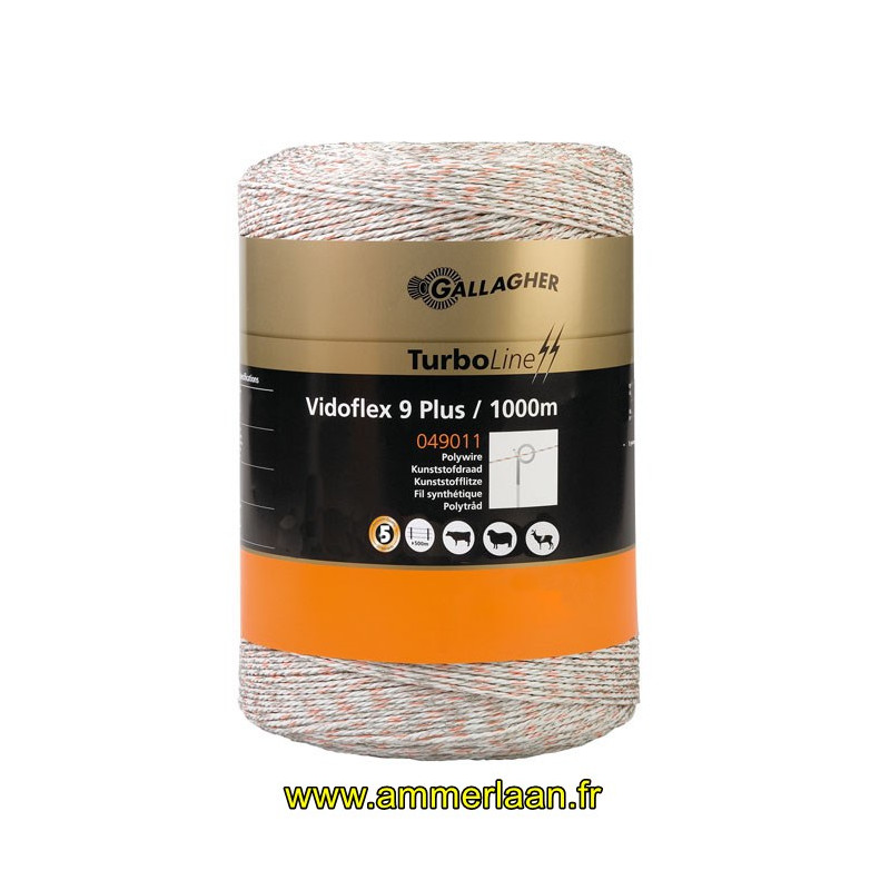 Vidoflex 9 TurboLine Plus gamme Gallagher - Ref: 049011