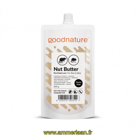 Beurre de noisette pour rats et souris 200g (10-pack) Goodnature Réf: 483117