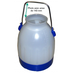 Pot de Controle 30 Litres ITP Bleu Anse de 117 mm (court)