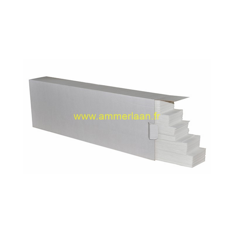 Filtre a lait 620x60 - 120 gr/m²  - boite de 100 pièces - Adaptable Delaval