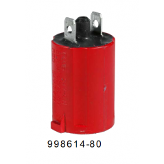 Bobine Rouge 24V 3,6W Delaval Adaptable Réf: 998614-80