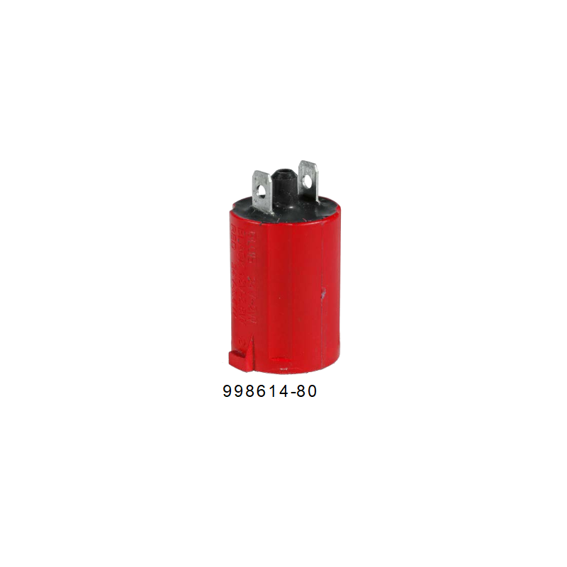 Bobine Rouge 24V 3,6W Delaval Adaptable Réf: 998614-80