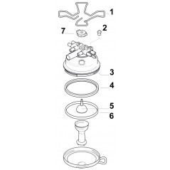 Clapet Interne Griffe Harmony TF350/360 ad 998332-80 (repere 5)