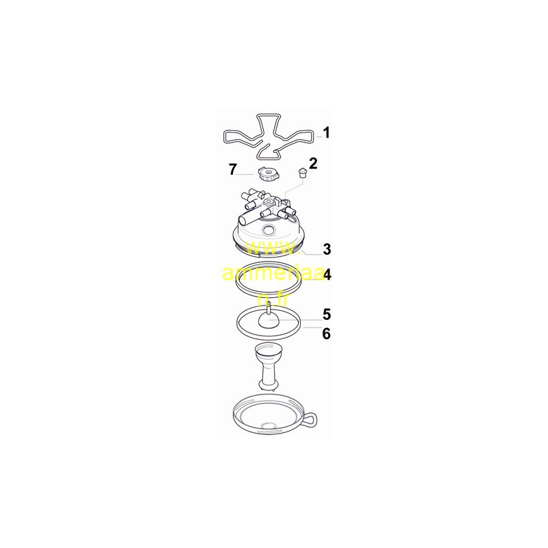 Delaval Réf: 988436-80 Entree D'air Harmony Adaptable