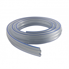 Tuyaux triple (lait et pulsation) Nylon / PVC  bleu 14x24 et 2x7x13mm (le mètre)