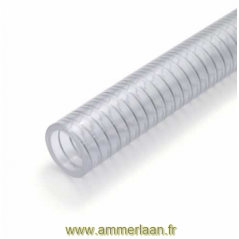 Tuyaux PVC spirale acier ø 20 x 27 mm (1m)