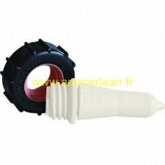 Ecrou Pour Peach Teat Sur Seau a tétines Stallion  (1x)