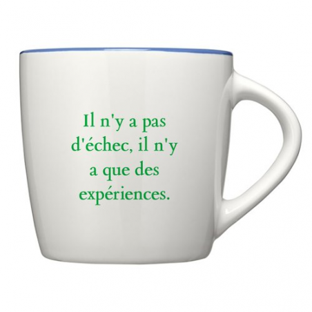 Mug en céramique: Il n'y a pas d'échec, il n'y a que des expériences