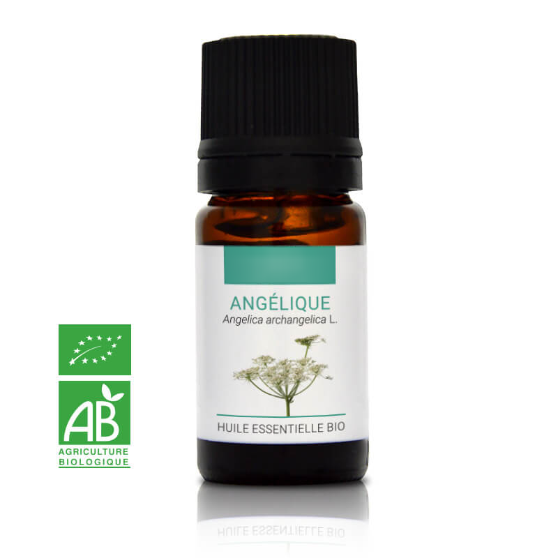 ANGÉLIQUE - Huile essentielle BIO - Contenance : 5mL - DDM: 04-2024