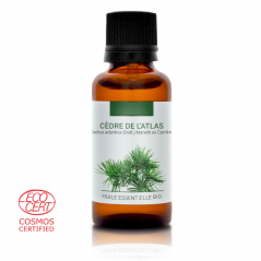 CÈDRE DE L'ATLAS - Huile essentielle BIO - Contenance : 30mL - DDM: 12-2025