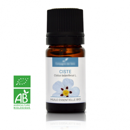 CISTE - Huile essentielle BIO - Contenance : 5mL - DDM: 02-2024