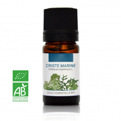 CRISTE MARINE - Huile essentielle BIO - Contenance  5ml - DDM 02-2024