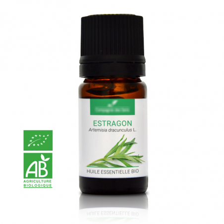 ESTRAGON - Huile essentielle BIO - Contenance : 5mL - DDM: 07-2022