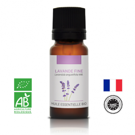 LAVANDE FINE - Huile essentielle BIO - Contenance : 10 mL - DDM: 10-2023