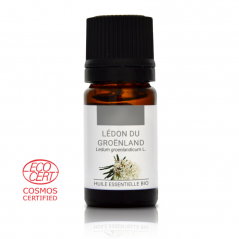 LÉDON DU GROENLAND - Huile essentielle BIO - Contenance  5ml - DDM : 02-2023