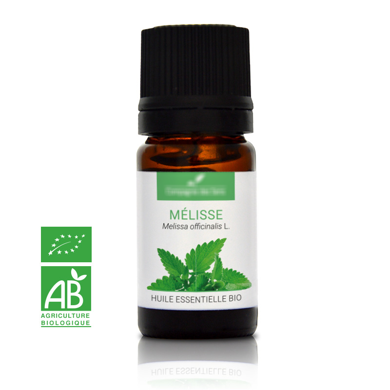 MÉLISSE - Huile essentielle BIO - Contenance : 5mL  - DLUO 03-2021