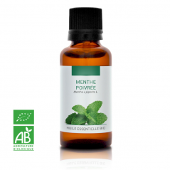 MENTHE POIVRÉE - Huile essentielle BIO - Contenance : 30mL - DDM: 06-2025