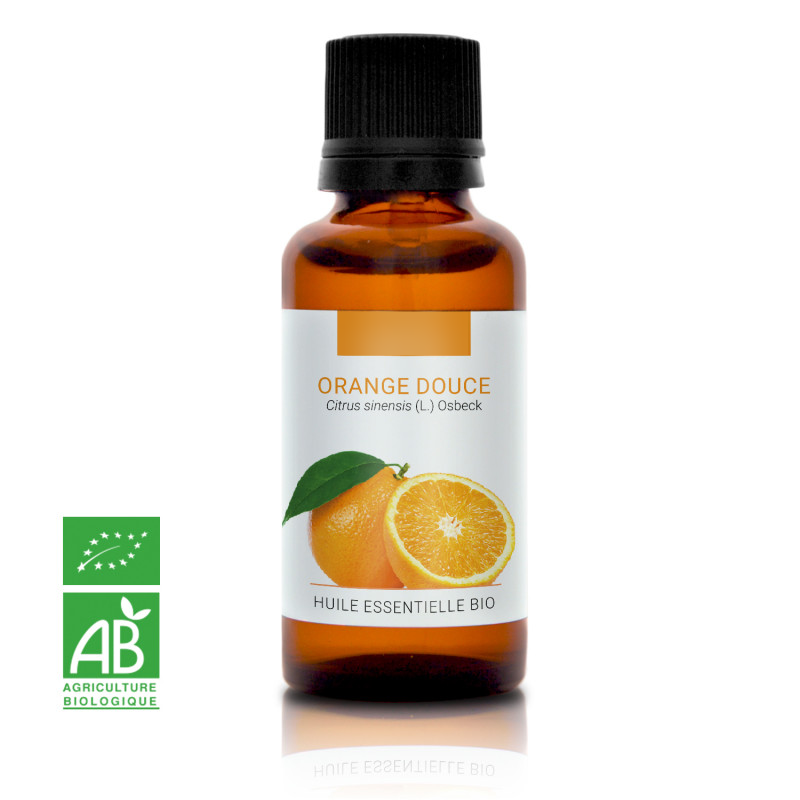 ORANGE DOUCE - Huile essentielle BIO - Contenance : 30mL - DDM: 10-2023