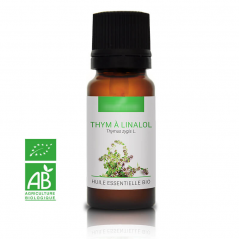 THYM À LINALOL - Huile essentielle BIO - Contenance : 10mL - DDM 06-2023