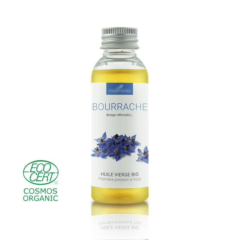 BOURRACHE - Huile végétale BIO - Contenance : 100mL - DDM: 07-2021