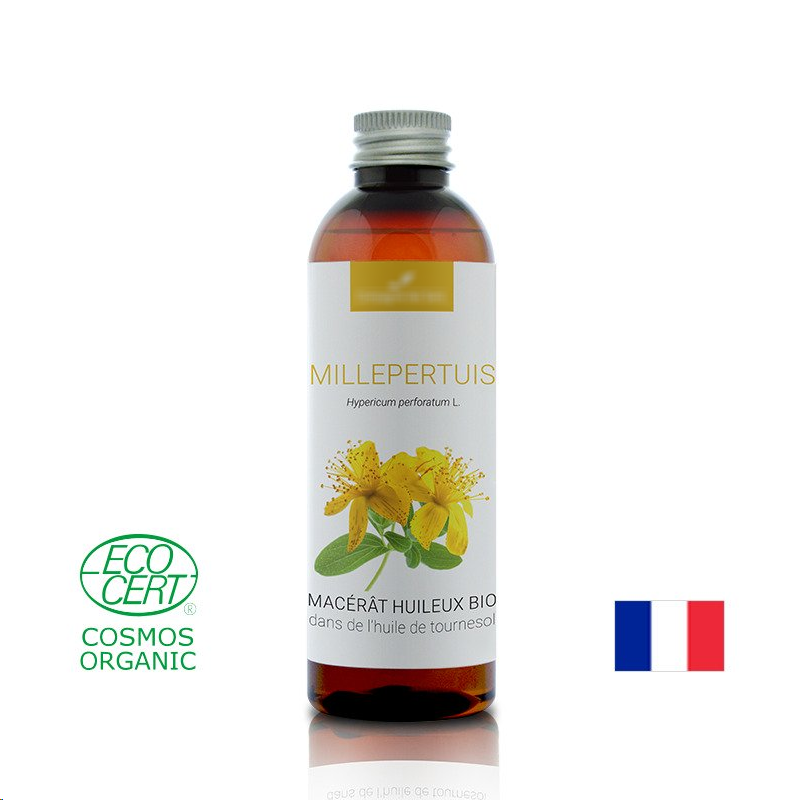 MILLEPERTUIS - Macérât huileux BIO - Contenance : 100mL - DDM 07-2023