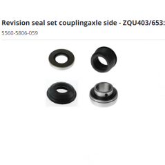 Kit de révision d'étanchéité côté attelage - ZQU403/653 - Eisele - 5560-5806-059