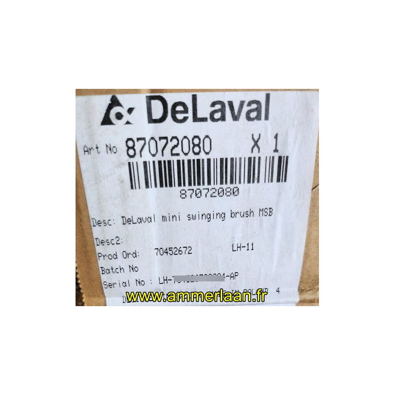 DeLaval Mini Brosse Oscillante MSB d'origine DeLaval - 870720-80