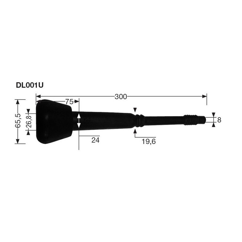 Manchon DL001U Ultraliner Milkrite DeLaval  960001-01 (4x)