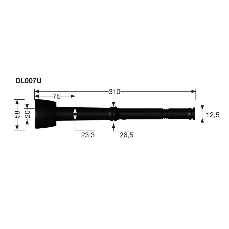 Manchon DL007U Ultraliner Milkrite DeLaval  (999007-03) (4x)