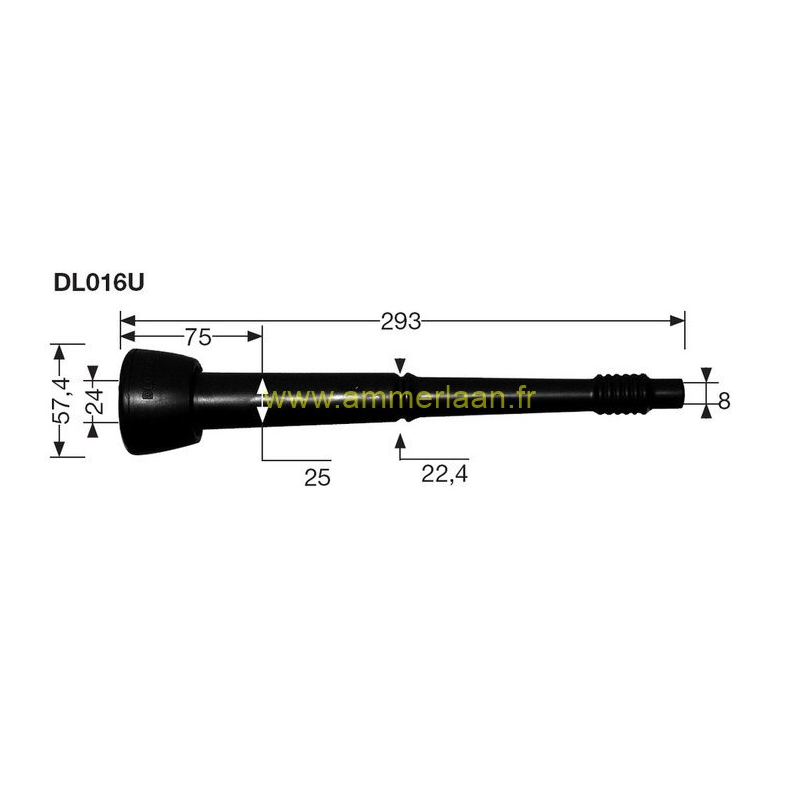 Manchon DL016U Ultraliner Milkrite DeLaval (960016-01) (4x)