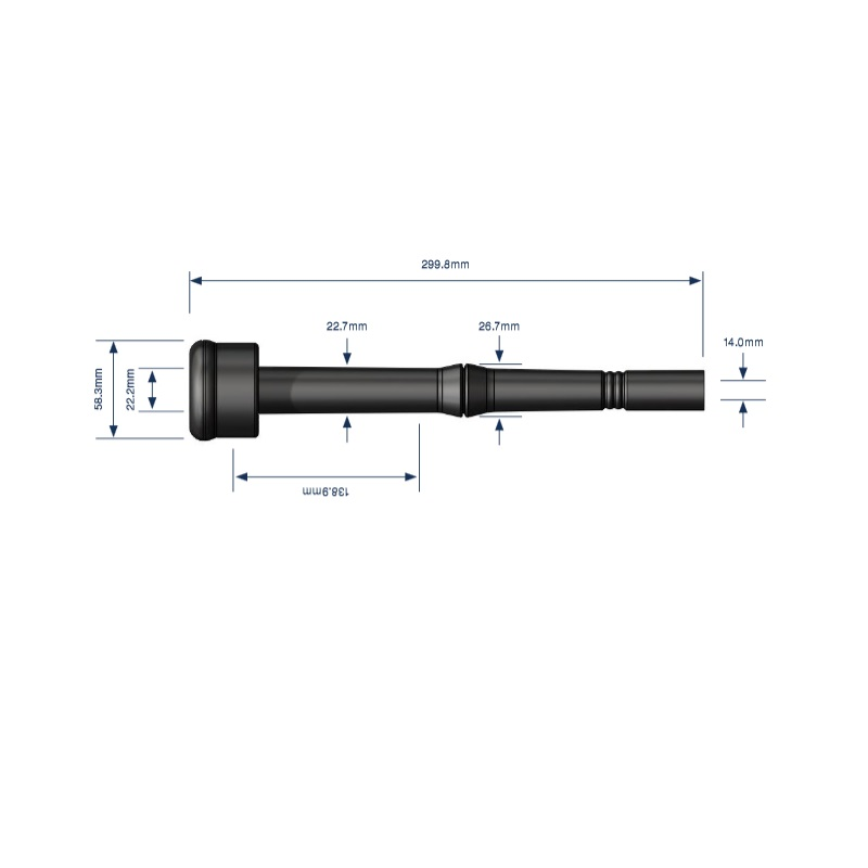 Manchon SAC010U MilkRite pour SAC Christensen 25215010