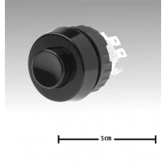 Bouton poussoir - 0.7a / 250v, 1s  d'origine Gea - Réf: 0005-0135-890