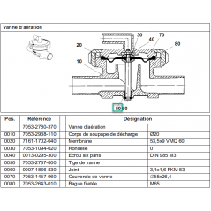 Tige De Soupape  7053-2787-000 (rep.50)