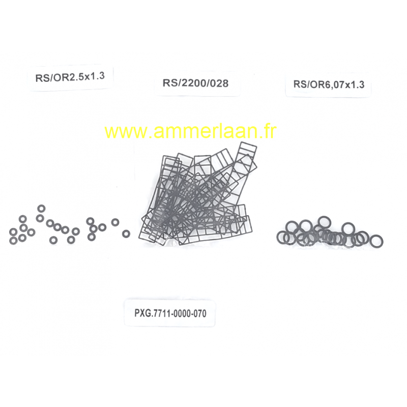 Jeu de joints f. valve cluster Air Mione d'origine réf: 7711-0000-070 (1x)