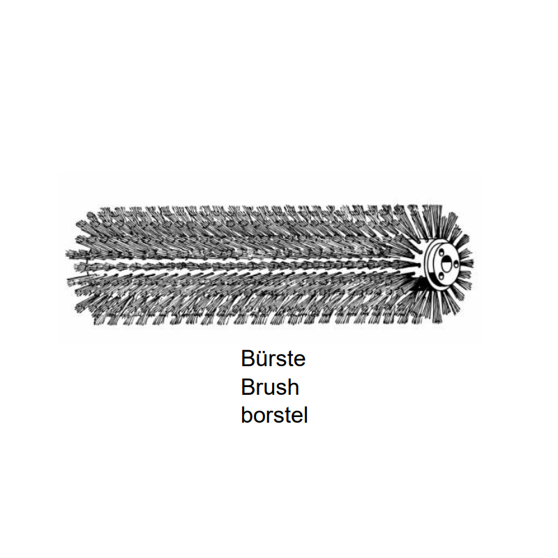 Brosses rouleaux (vink 2-3) d'origine - Réf: BW05