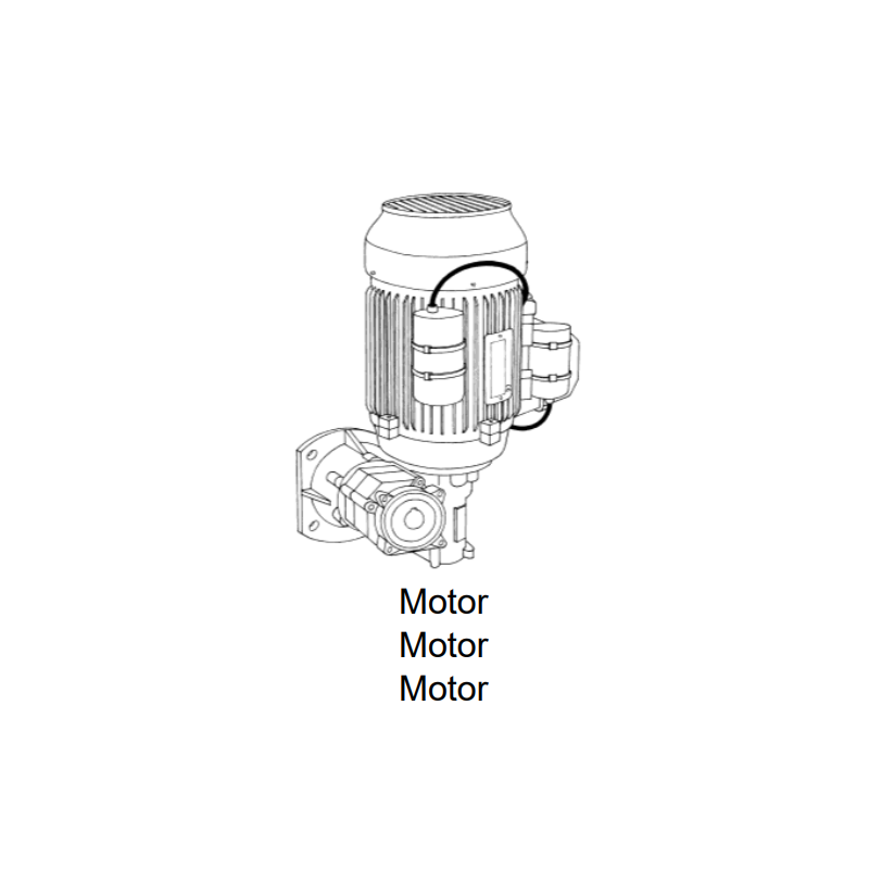 Moteur pour laver balles de golf  d'origine - Réf: BWMOT