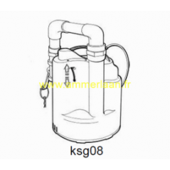 Pompe De Circulation Pour Pédilvue Vink (KSG08)
