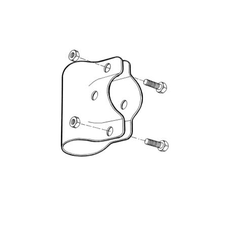 etrier de fixation  2x1,5 d'origine - Réf: KSG26