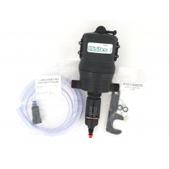 Dosing pump injector