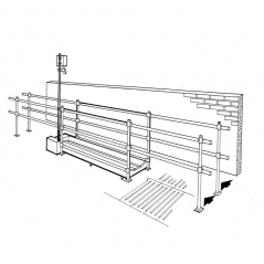 Pédiluve De Passage Inox Vink