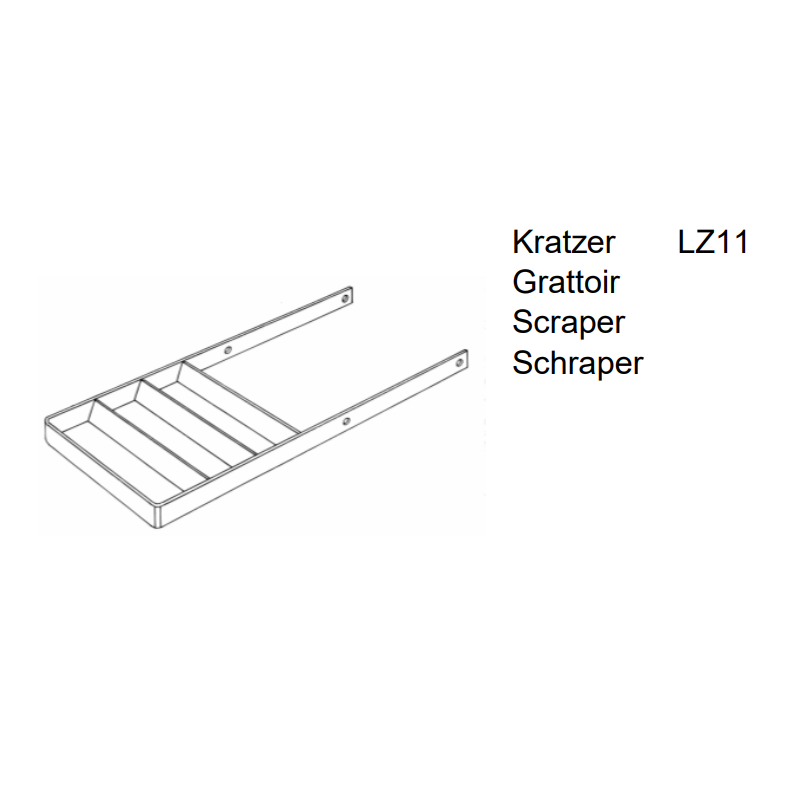 Grattoir d'origine - Réf: LZ11