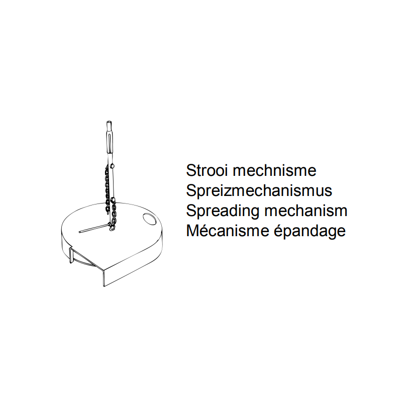 Spreading mechanism