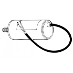 Condensateur uf 16 d'origine - Réf: RVB62