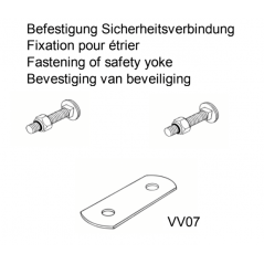 Fixation pour étrier d'origine - Réf: VV07