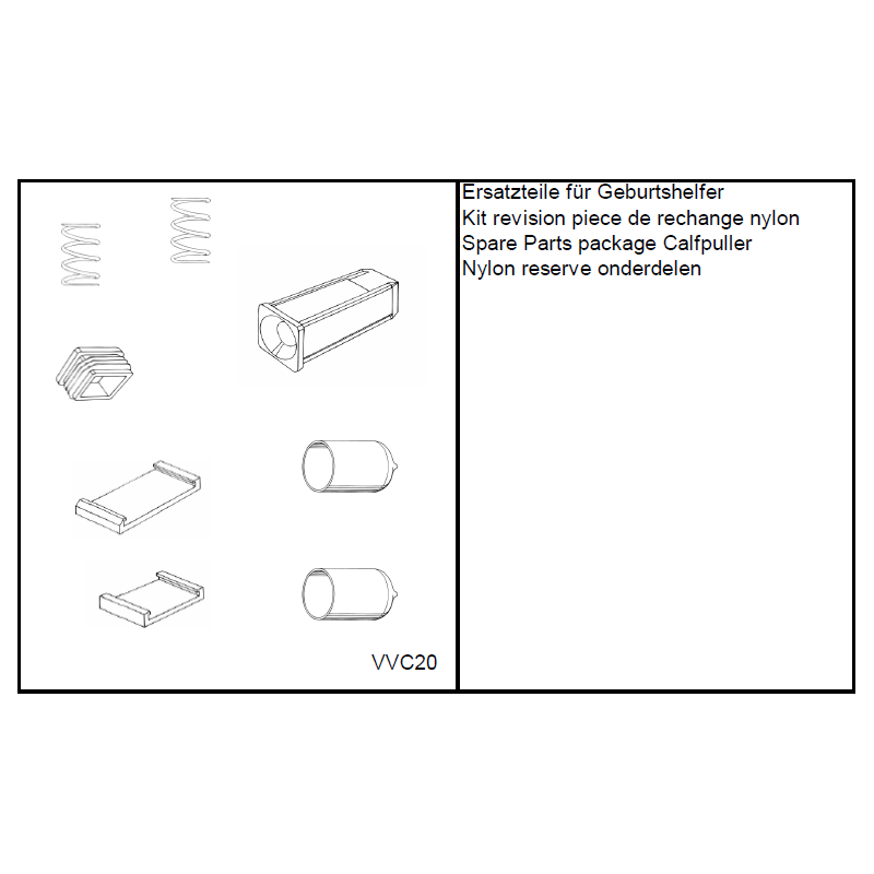 Revision kit nylon parts