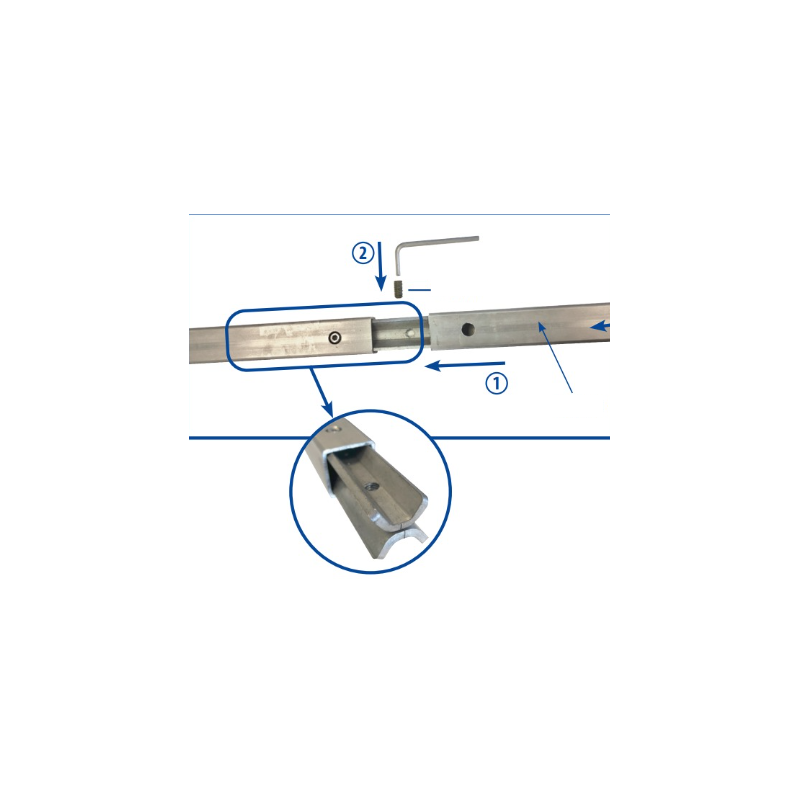 Pole long (1,80m)